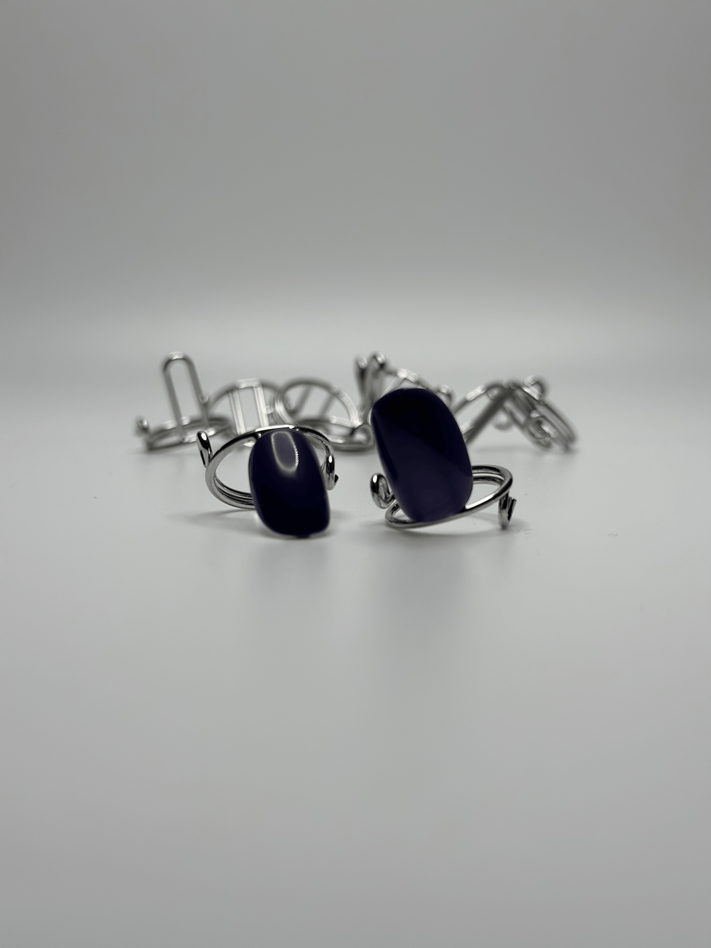 Wudu Nail Ring Set (Silver)