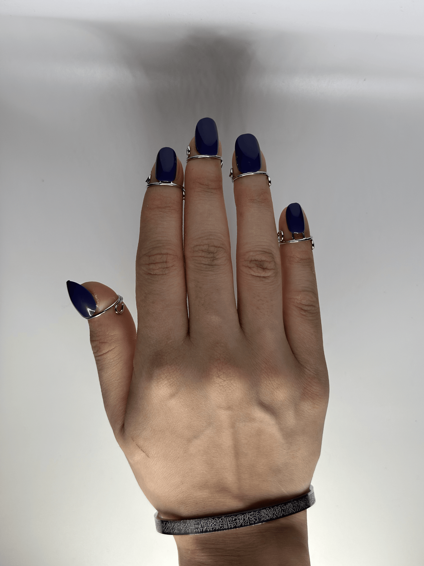 Wudu Nail Ring Set (Silver)