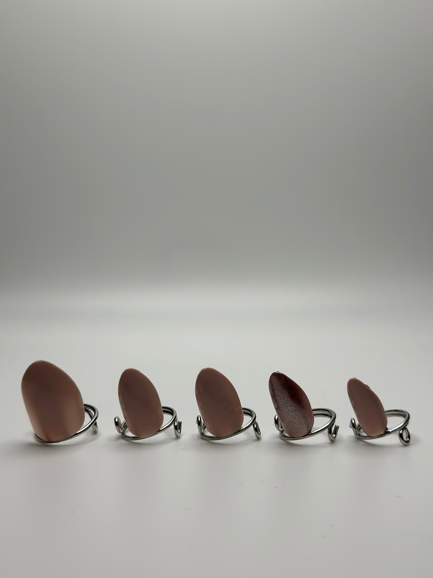 Wudu Nail Ring Set (Silver)