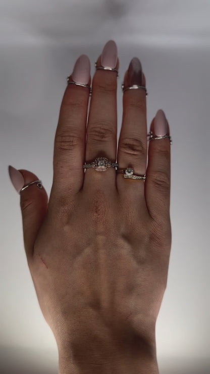 Wudu Nail Ring Set (Rose Gold)